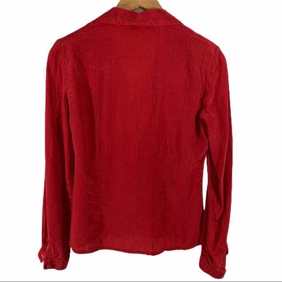 Vintage Bijou Silk Blouse Size XS - Picture 2 of 5